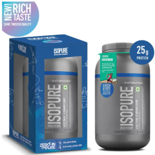 Buy, Isopure 100% Whey Isolate Protein(1 kg) at Just Rs.2843 | After Coupon - "HYUGA10" + GP cashback !!  
